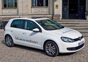 VW Golf blue-e-motion
