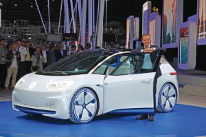 Mondial de l¥Automobile 2016 in Paris, Volkswagen Pressekonferenz am 29. September 2016